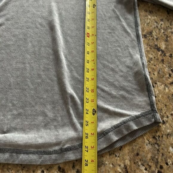 Volcom Vintage Gray Thermal Long Sleeve Shirt Y2K size large - Picture 4 of 7